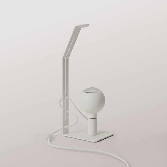 Lampada da tavolo magnetica bianca