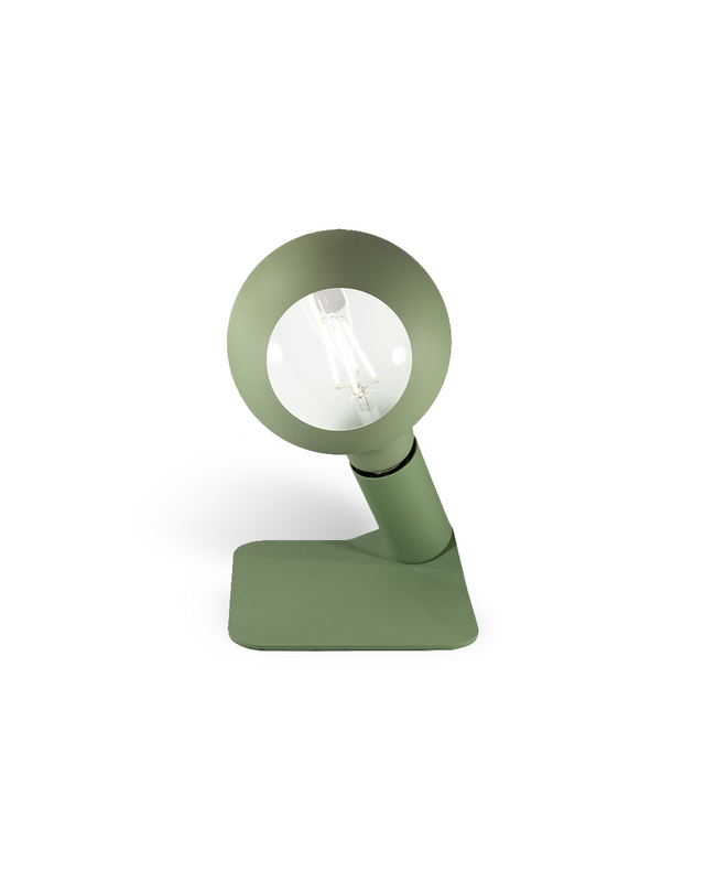 lampada da comodino magnetica verde