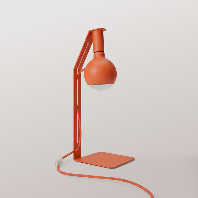 lampada da tavolo magnetica rancio