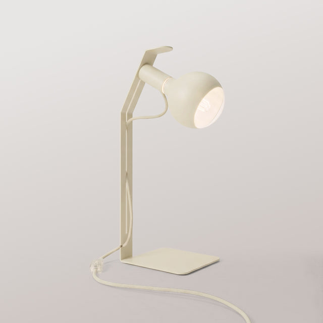 lampada magnetica da tavolo panna
